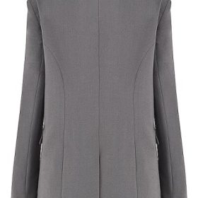 Aline Dark Grey Oversized Blazer - Image 4