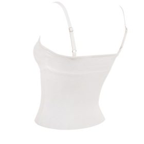 Summer White Dainty Knit Top - Image 3