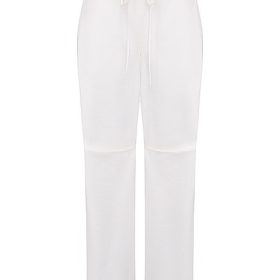 Luna White Cargo Trousers - Image 2