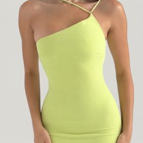Alessia Lime Midi Dress - Image 8