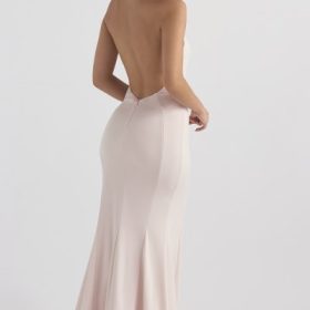 Juliette Blush Halter Gown - Image 5