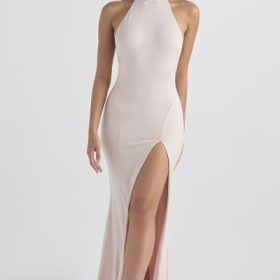 Juliette Blush Halter Gown - Image 7