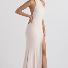 Juliette Blush Halter Gown - Image 11