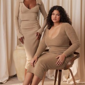Marianne Camel Knit Top
