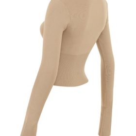 Marianne Camel Knit Top - Image 3
