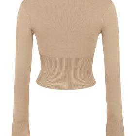 Marianne Camel Knit Top - Image 4