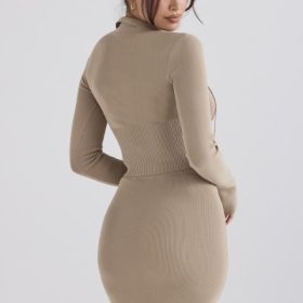 Marianne Camel Knit Top - Image 11