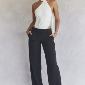 Cameron Grey Loose Fit Trousers - Image 6
