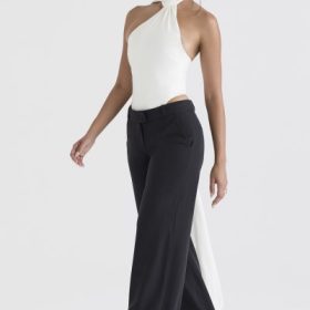 Cameron Grey Loose Fit Trousers - Image 9