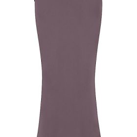 Dyana Dark Mauve Bias Cut Maxi Skirt - Image 2