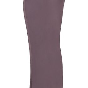 Dyana Dark Mauve Bias Cut Maxi Skirt - Image 3